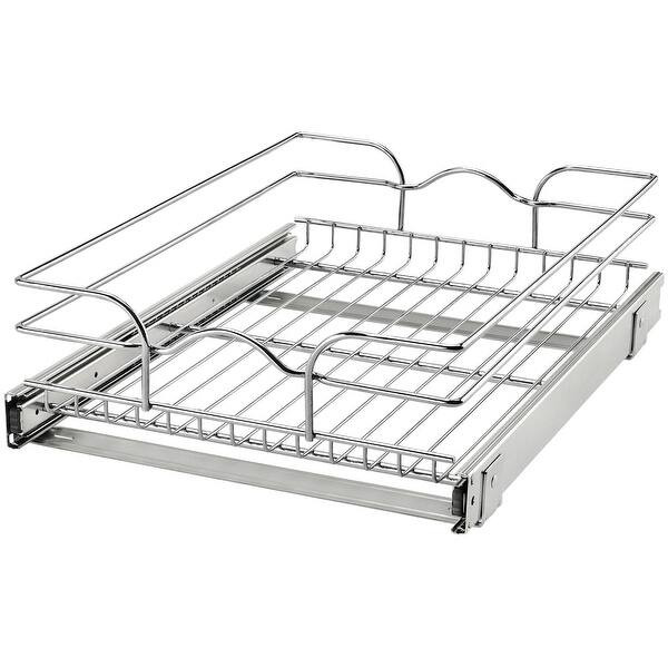 Rev-A-Shelf 5WB1-1520-1 Classic 14-1/2" Bottom Mount Pull Out Steel | Bed Bath & Beyond
