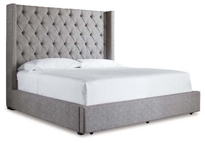 Sorinella Queen Upholstered Bed with 1 Large Storage Drawer | Ashley