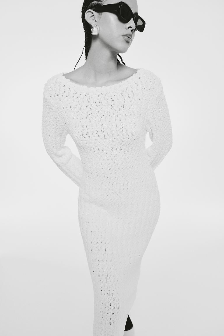 Bouclé-knit bodycon dress | H&M (UK, MY, IN, SG, PH, TW, HK)