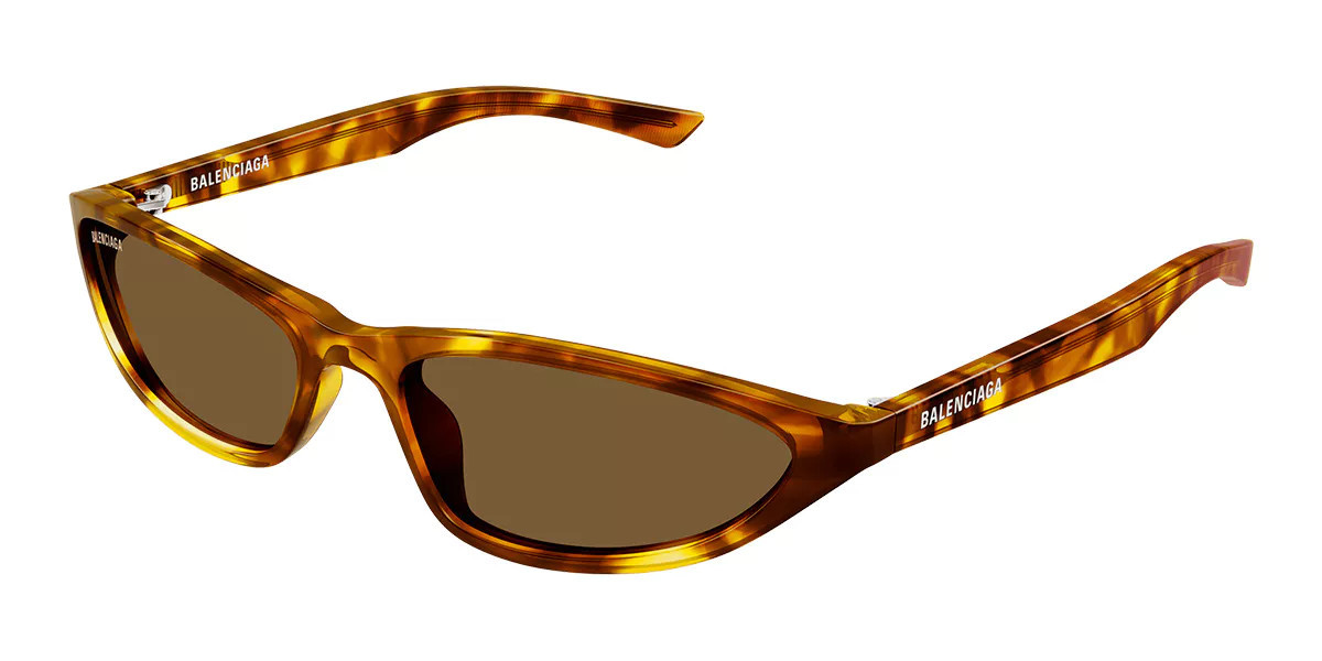 Balenciaga BB0402S 003 Women’s Sunglasses Tortoiseshell Size 59 | SmartBuyGlasses Global