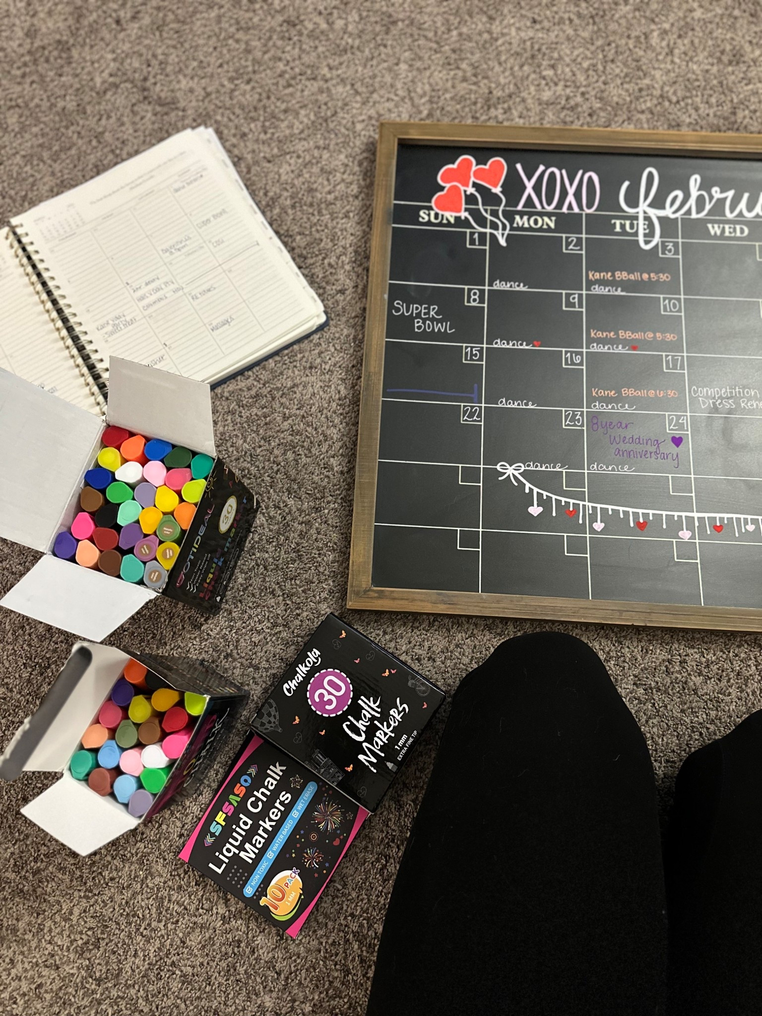 Calendar must haves! New chalk marker edition! #chalkboard #chalk #chalkcalendar #calendar 

#LTKHome