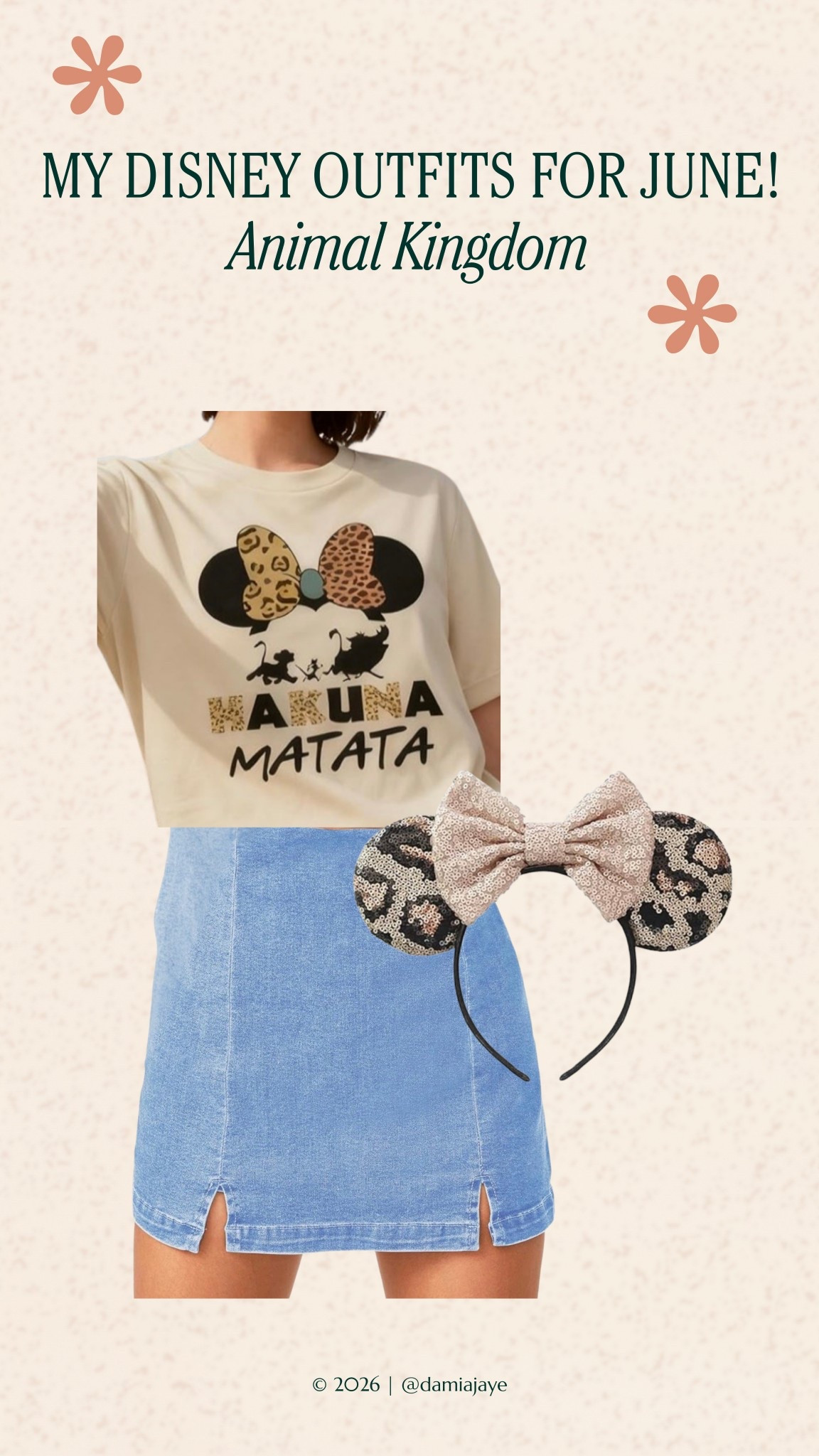 And to round it all out… my Animal Kingdom outfit!

🌿✨♥️🤩

#LTKTravel #LTKgrwm #LTKmomlife