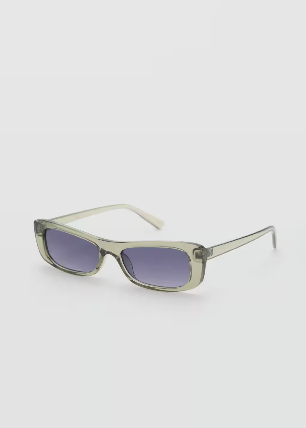 Squared frame sunglasses green - Woman - One size - MANGO | MANGO (UK)
