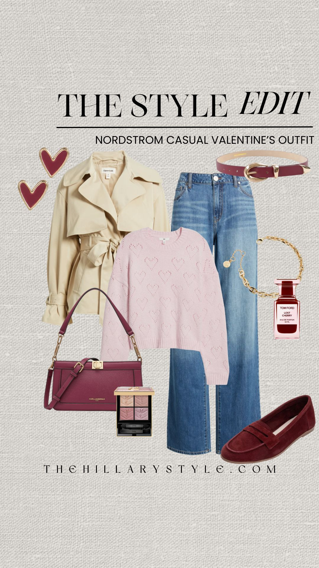 Casual-Chic Valentine: The Nordstrom Style Edit
If your plans involve more coffee dates and rom-com marathons than five-star dinners, this casual Valentine’s outfit from Nordstrom is for you. For 2026, we are seeing a shift toward "wearable romance"—elevated basics that feel festive but still work for everyday life.

The centerpiece of this look is the viral All-in-Favor Heart Jacquard Cardigan, featuring a sweet, oversized heart pattern that is pure Pinterest vibes. Pair it with these high-waisted, slightly distressed jeans for a look that's effortlessly "cool girl." To keep the aesthetic modern and edgy, we’ve swapped traditional heels for Nordstrom combat boots, creating a perfect balance between sweet and tough. It’s the ultimate "I’m sweet but I also have a Pinterest board for my life" ensemble.

Whether you’re celebrating with your crew for Galentine's or keeping it low-key at home, this outfit formula is a total winner.

#TheHillaryStyle #NordstromOutfit #ValentineStyle #CasualValentine #GalentinesDay #HeartSweater #LTKStyle #PinterestFashion2026 #OOTD #WinterFashion #EffortlessChic #StreetStyleAesthetic #CleanGirlFashion #ValentineLook 

 

#LTKValentine #LTKootd #LTKSeasonal