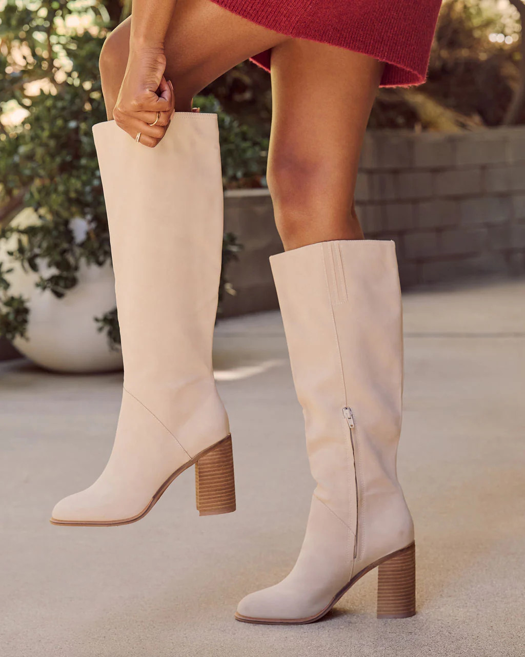 Always Here Block Heel Knee High Boots | VICI