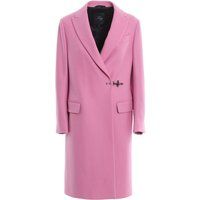 Fay Women's Pink Wool Coat | Stylemyle (US)