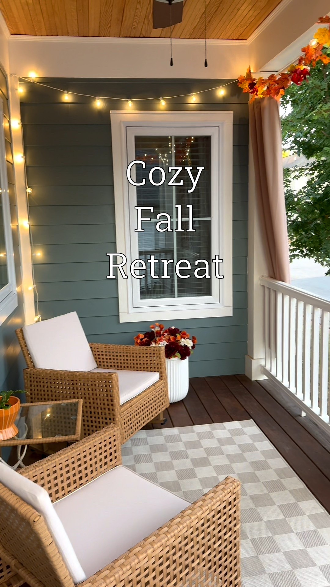 Warm, Cozy, Relaxing Fall Porch Decor! 😍

#LTKHome #LTKFallSale #LTKSeasonal