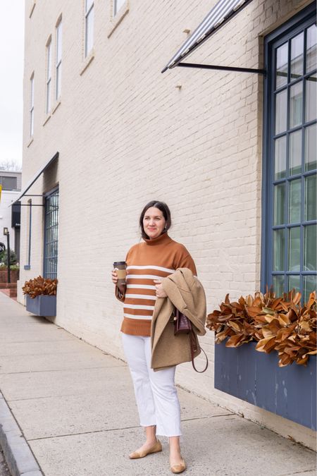 Cozy browns and coffee in Greenwich, Connecticut! ☕️

On a surprisingly warm morning, we hopped to a sweet little coffee shop in Greenwich. It was the perfect chance to debut a new sweater from English Factory. 🤎

Wearing a size Large in the sweater and sized up to a 32 on my favorite J. Crew jeans. 🤍



#LTKfindsunder100 #LTKbump #LTKmidsize