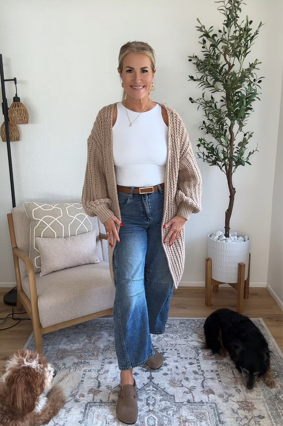 SHEIN long cardigan sweater. Affordable fashion. Cozy outfits. 

#LTKOver40 #LTKFindsUnder100 #LTKFindsUnder50