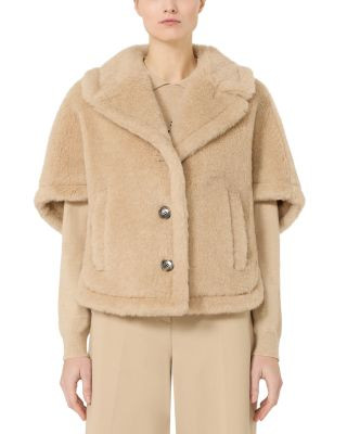 MXACORVINO1 Teddy Cape Jacket | Bloomingdale's (US)