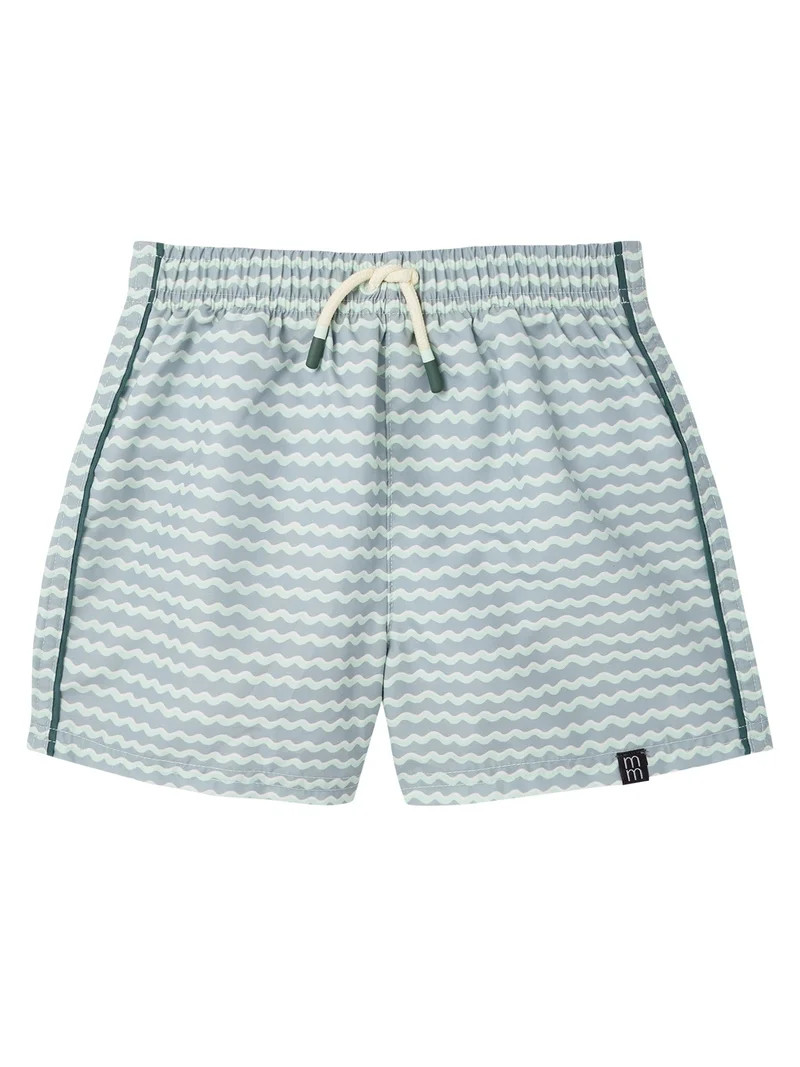 Modern Moments by Gerber Baby and Toddler Boy Short- Sleeve Rash Guard and Trunk Set, 2-Piece, Si... | Walmart (US)