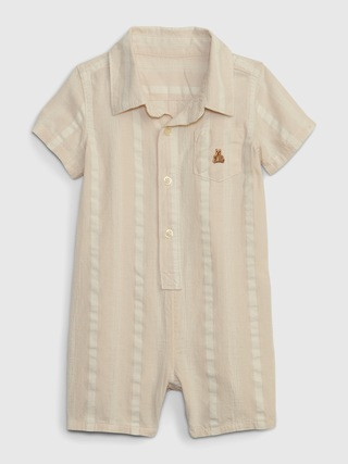 Baby Stripe Shorty One-Piece | Gap (US)