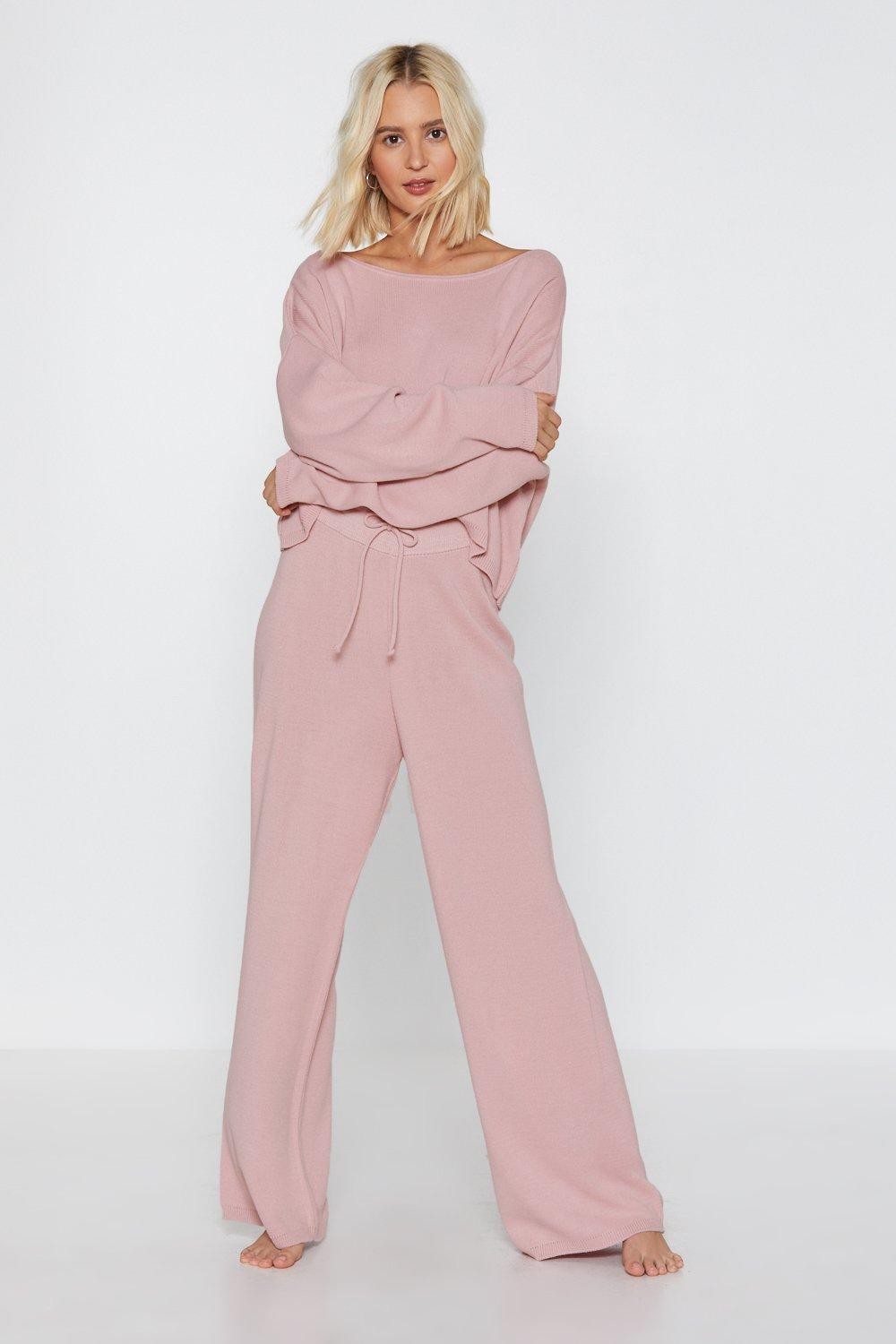 Wide Leg Pants Lounge Set | NastyGal (US & CA)