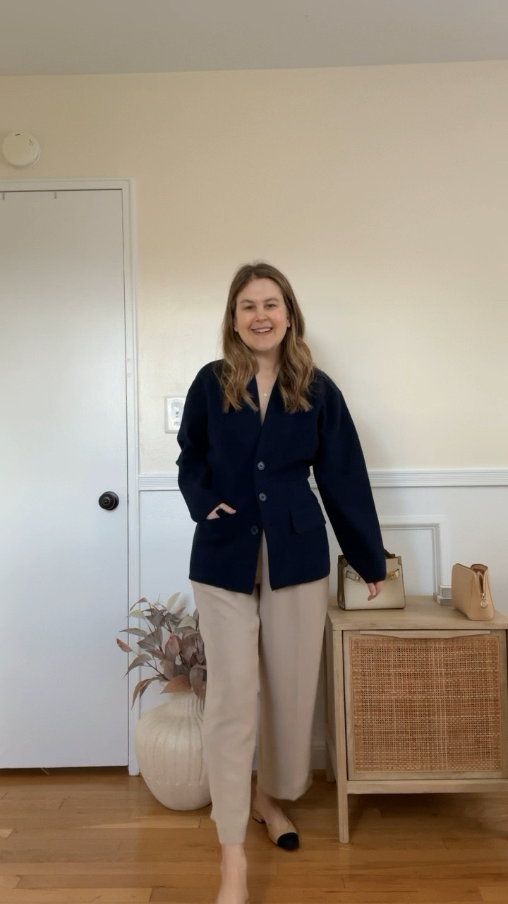 Three ways to wear these amazing cropped crepe pants. They’re the perfect work pants for spring and summer, but I love them for a casual look too. 