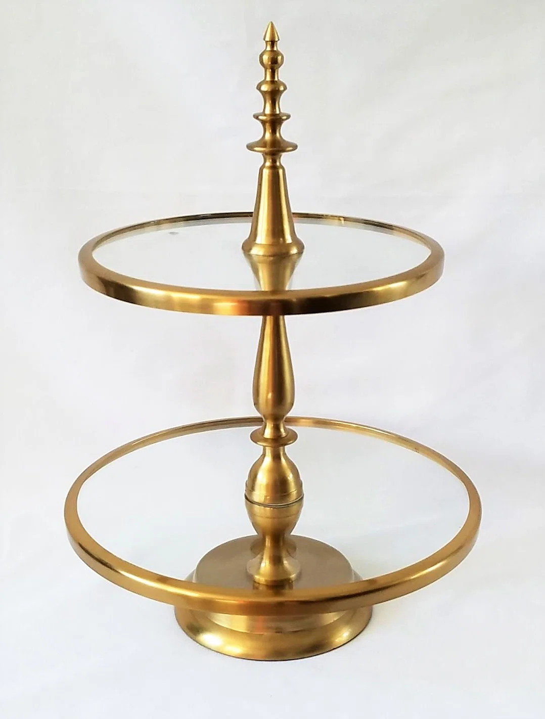 Genualdi Glass Tiered Stand | Wayfair North America