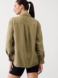 Retreat Linen Top | Athleta