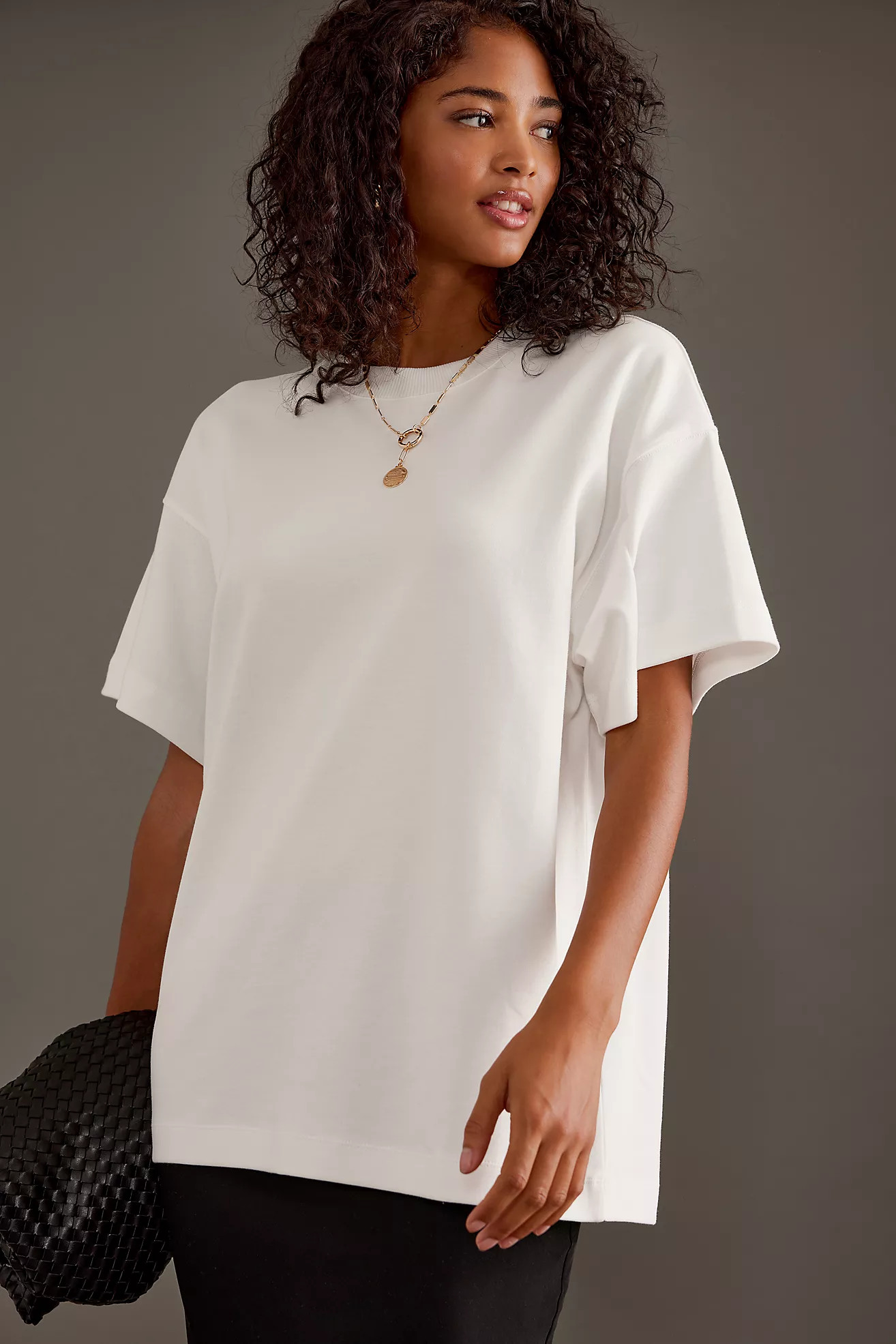 Short-Sleeve Oversized T-Shirt | Anthropologie (UK)