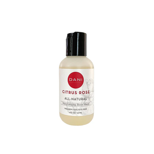 Citrus Rose 2oz Travel Size Body Wash | DANI Naturals