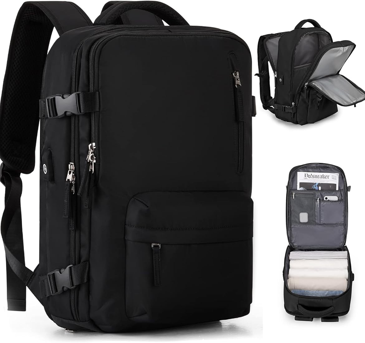 VGCUB Carry on Backpack,Large Travel Backpack for Women Men Airline Approved Gym Backpack Waterpr... | Amazon (US)