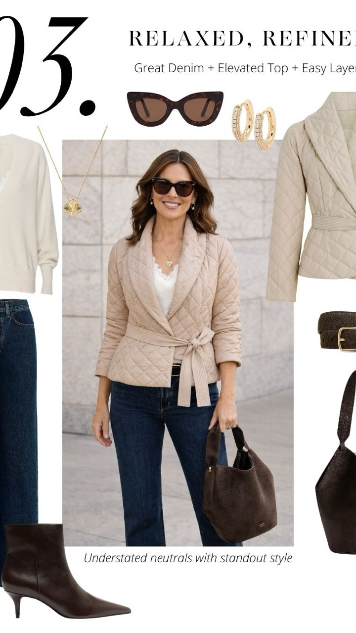 January Outfit Formulas ❄️

Post-holiday style made easy. These January outfit formulas are all about looking polished, cozy, and put-together without overthinking it. From soft knits and tailored bottoms to elevated denim, one-and-done sets, and chic athleisure, these looks are designed for real life—errands, coffee runs, meetings, and everything in between.

Save this post for everyday winter outfit inspiration and tap to shop each formula you’ll wear on repeat all month long. ✨

#LTKStyle #LTKWinter #JanuaryOutfits #OutfitFormulas 

 

#LTKdayinmylife #LTKootd #LTKOver40