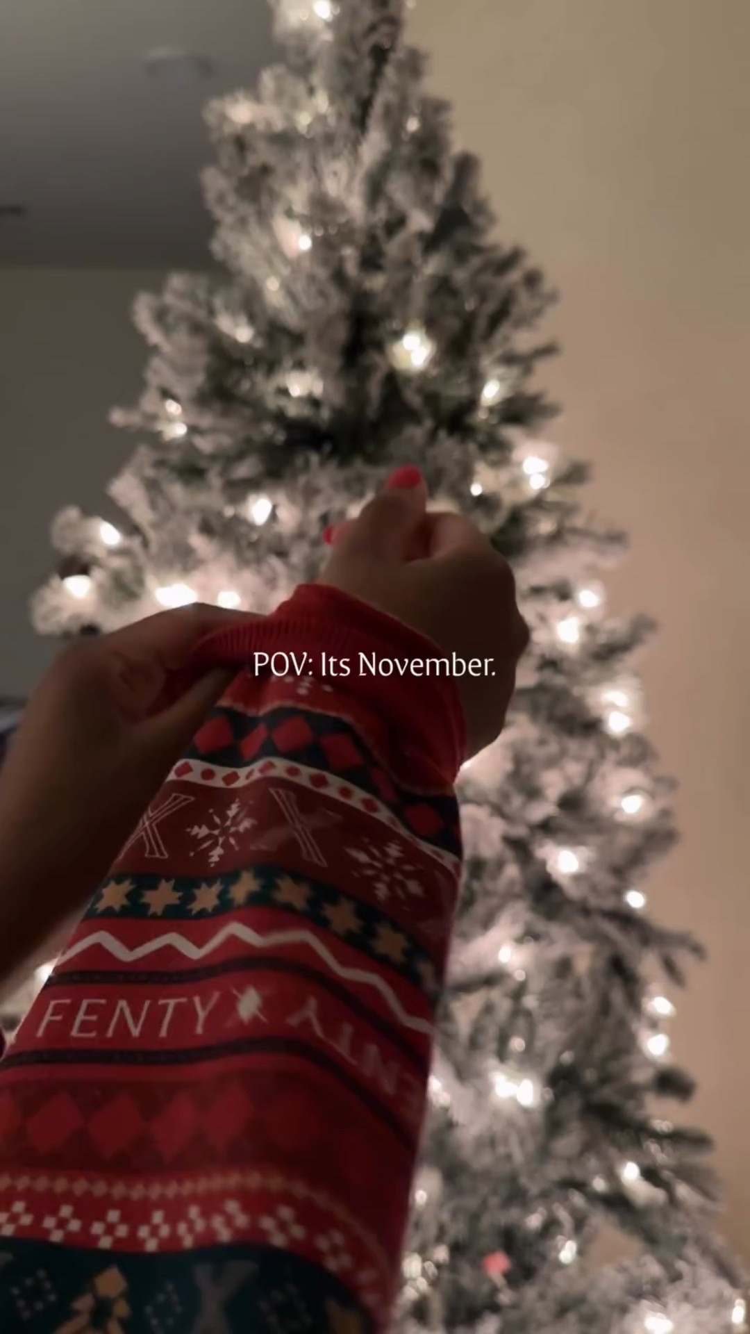 It’s about to be a VERY @savagexfenty Christmas. ❤️ #savagexambassador 🎄

The tree is getting fluffed. The Christmas music is defrosting. Am I the only one? 

#savagexfentyonesie #holidayonesie #christmasonesie #christmasiscoming #christmas2025 #noteasilybrokan #explorepage #explore