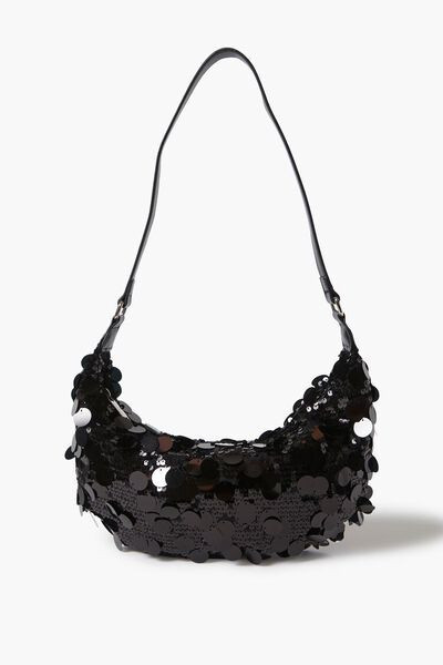 Sequin Crescent Shoulder Bag | Forever 21 (US)