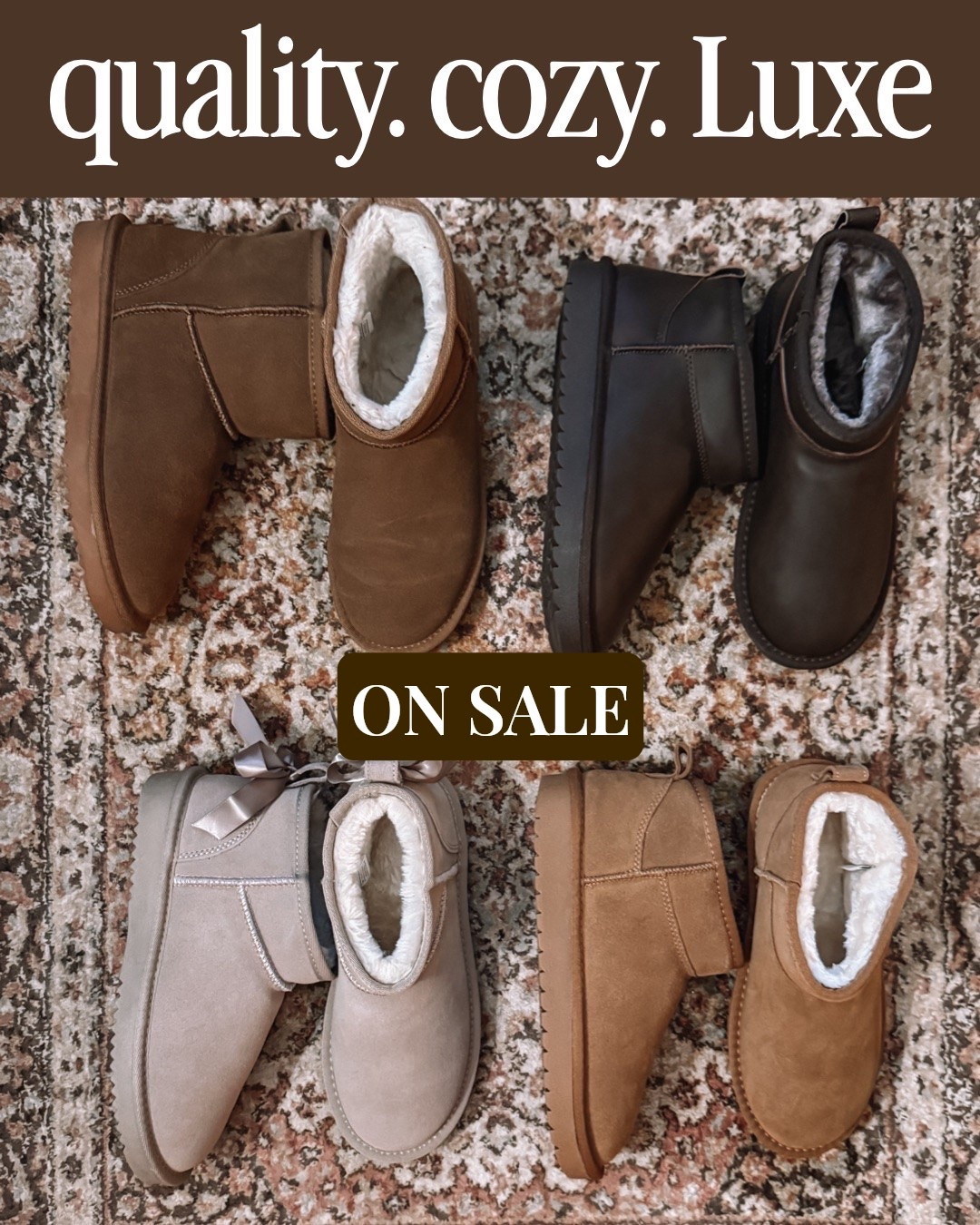 The best cozy slip on booties for chilly weather are on sale! Every style and color for any outfit! Love these look for less boots💕

Over 40 style, fall outfits women, mom style, autumn outfits, look for less

#LTKSaleAlert #LTKOver40 #LTKMidsize