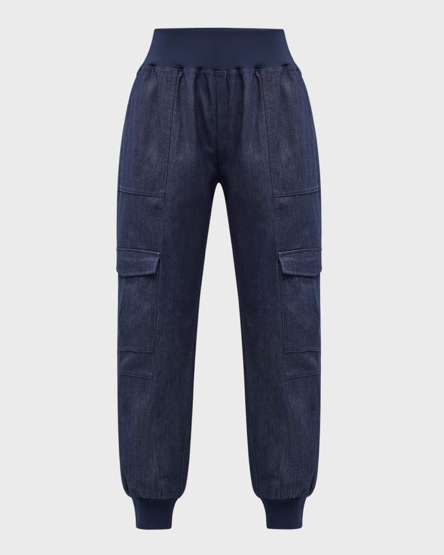 Giles Denim Jogger Pants | Neiman Marcus