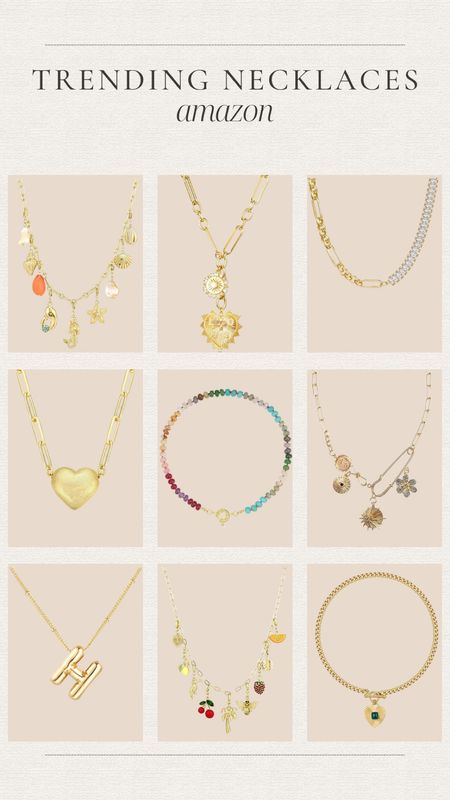 Trending necklaces from Amazon!

Charm | summer | accessories 

#LTKfindsunder50 #LTKSeasonal #LTKstyletip