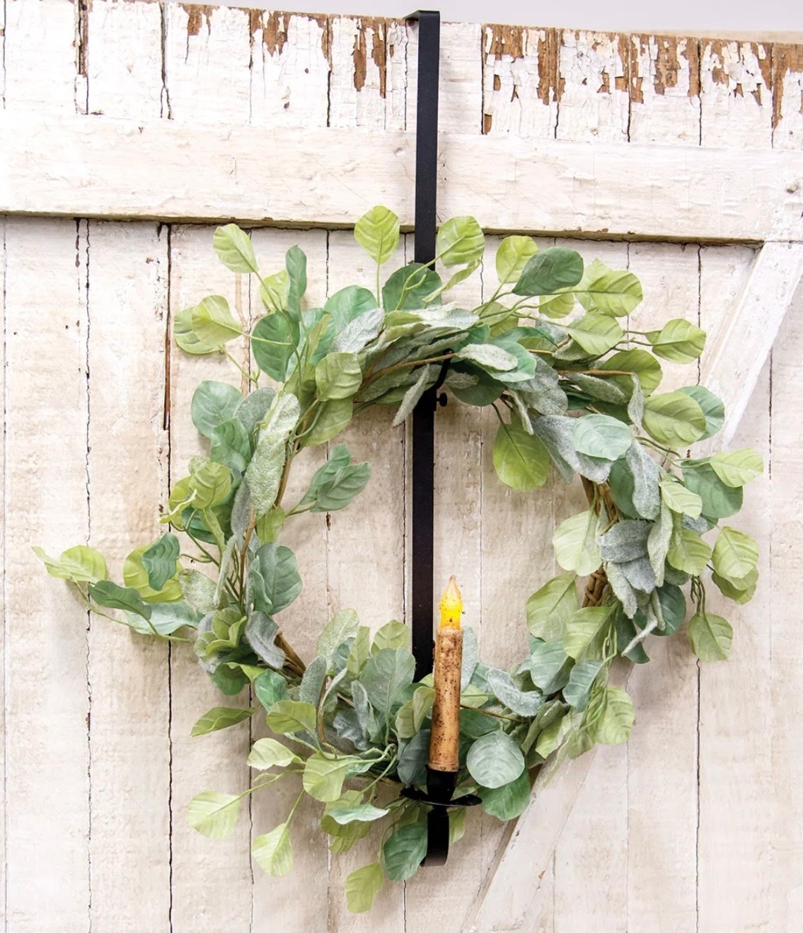 Holiday wreath holder
Candle adjustable over the door 
Christmas decor for front door 

#LTKHoliday #LTKGiftGuide #LTKSeasonal