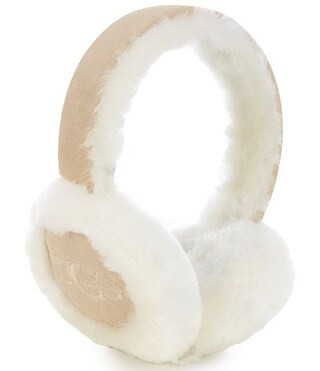 UGG Women's Sheepskin Embroidered Logo Earmuffs | Dillard's | Dillard's