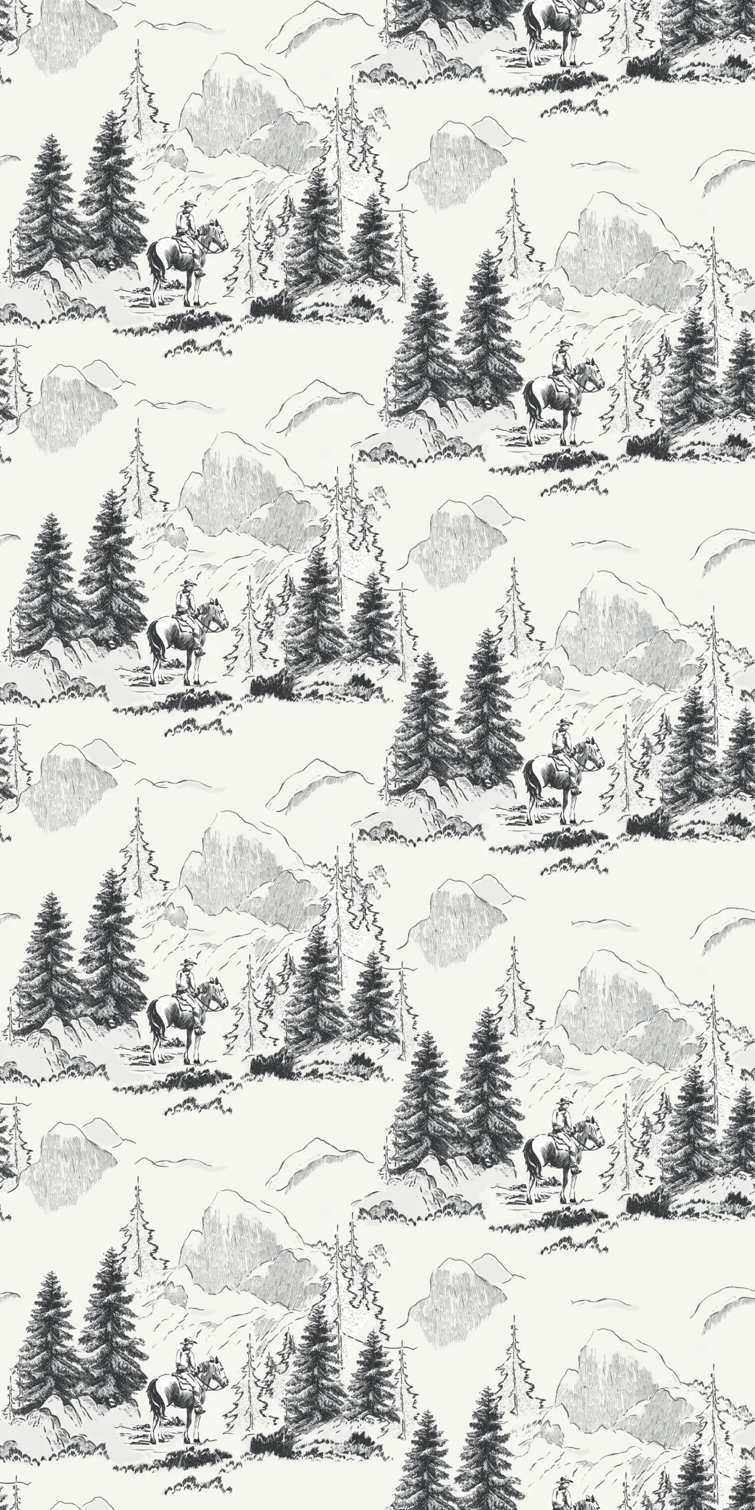 Cowboy Toile | Chasing Paper