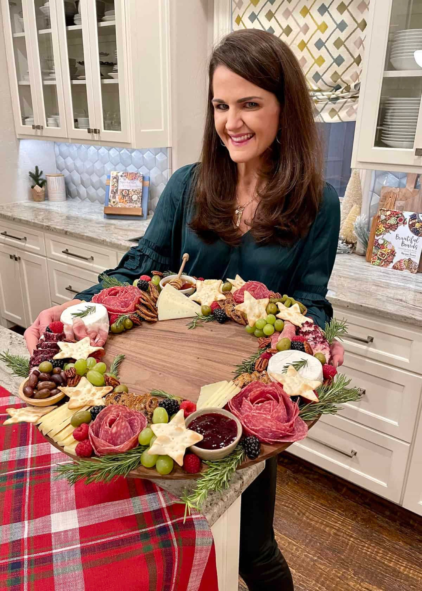 This festive and delicious Charcuterie Wreath Board comes dressed to impress! Perfect for that chic-but-casual holiday affair, it looks gorgeous and tastes amazing. Your guests won’t be able to get enough!

#LTKSeasonal #LTKParties #LTKHoliday