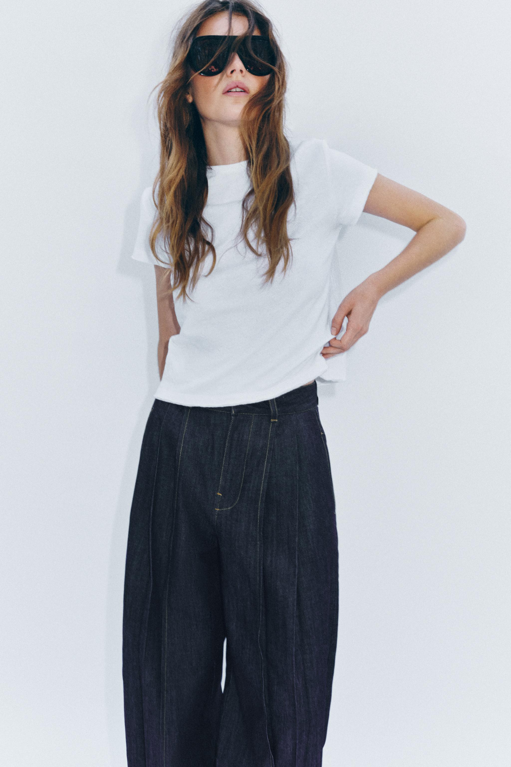 RUSTIC COTTON T-SHIRT | Zara UK
