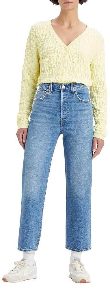 Levi's Women's Ribcage Straight Ankle Jeans | Amazon (UK)