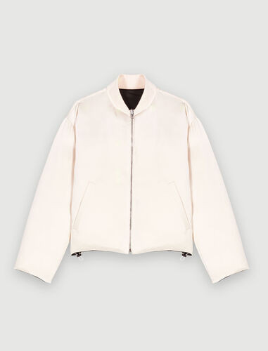 Reversible bomber jacket | Maje US