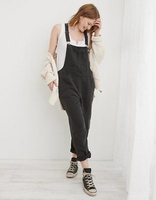 Aerie Twill Overall | American Eagle Outfitters (US & CA)