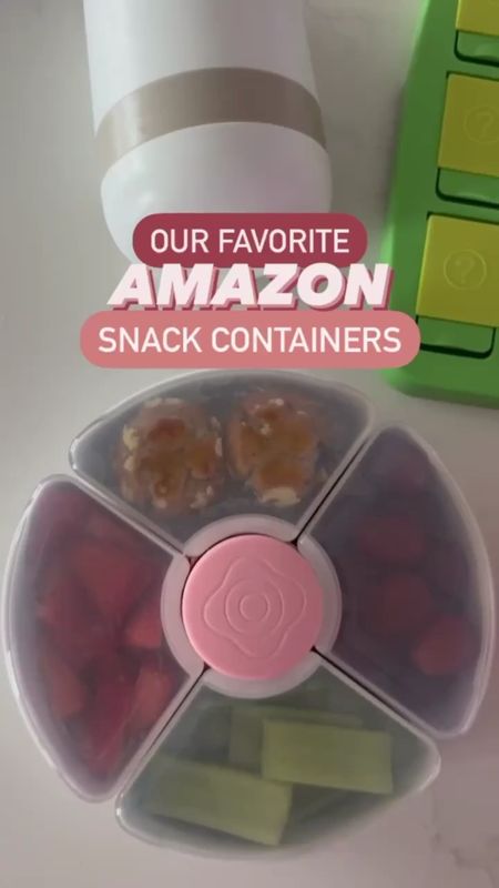 Our favorite snack containers for the kiddos available on Amazon! 😍 #snackcontainer #kidssnacks #kids 

#LTKfamily #LTKbaby #LTKkids