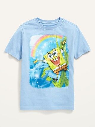 SpongeBob SquarePants&#x2122; Matching Gender-Neutral Graphic T-Shirt for Kids | Old Navy (US)