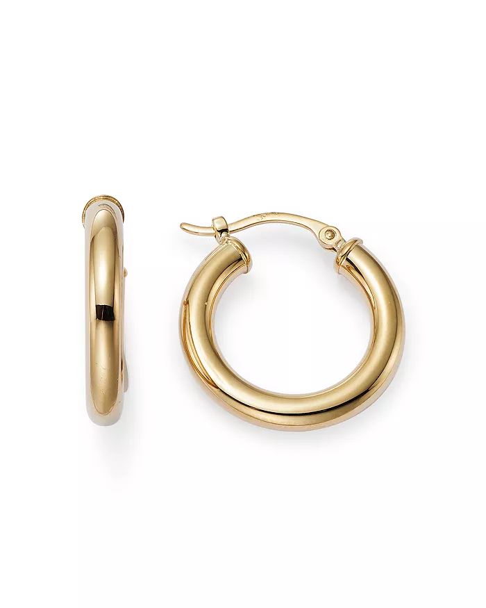 14K Yellow Gold Tube Hoop Earrings - 100% Exclusive | Bloomingdale's (US)