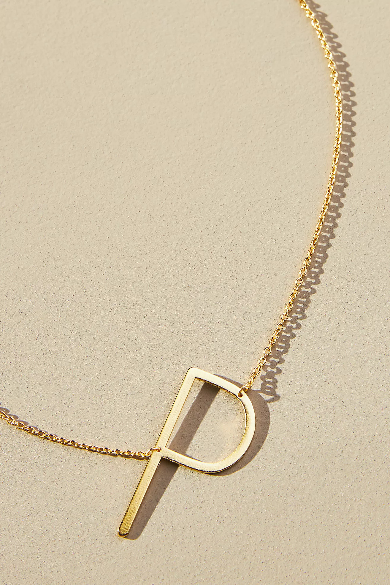 Monogram Pendant Necklace | Anthropologie (US)