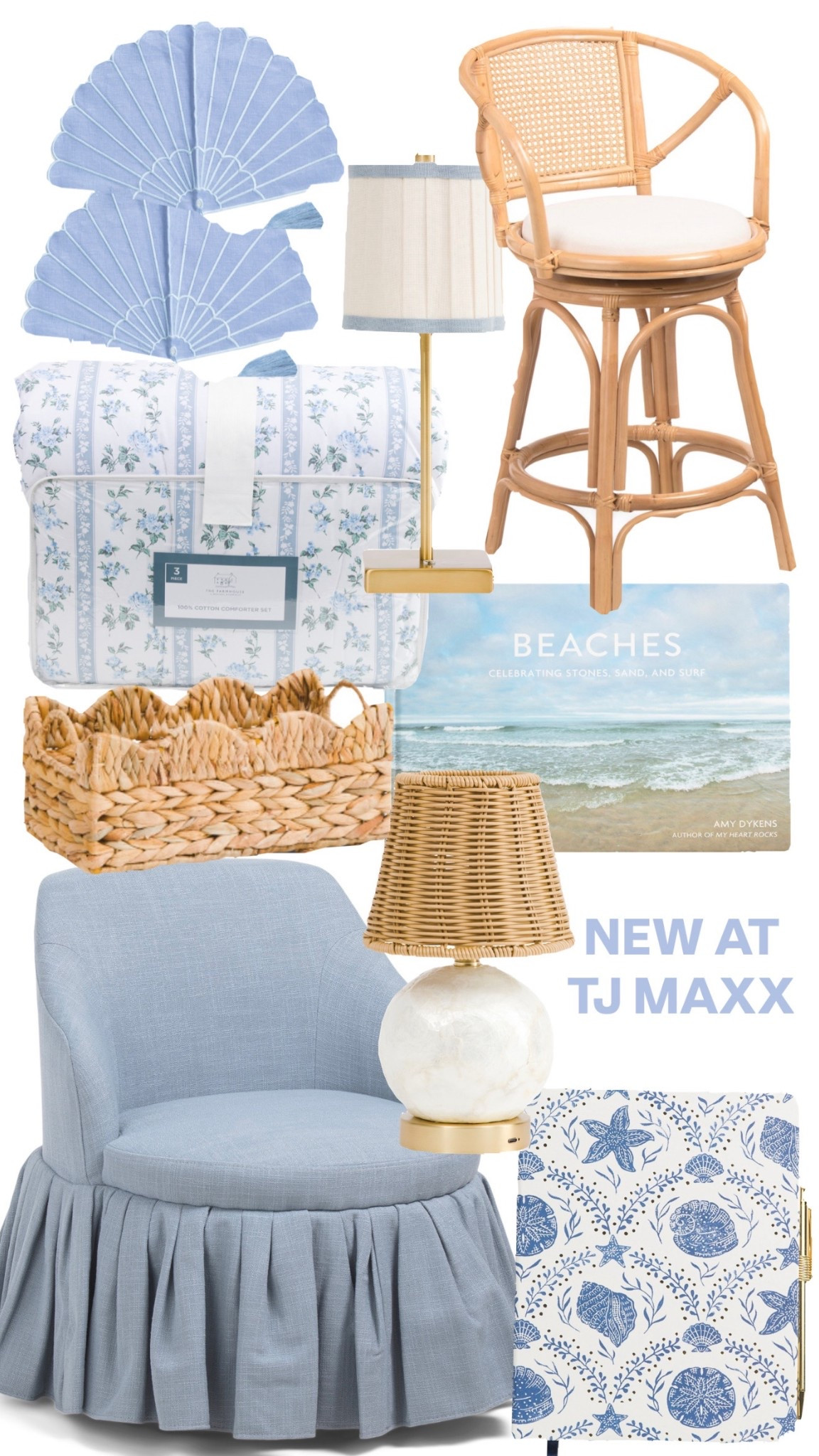 New at Tj Maxx🤍🩵🤩

#LTKHome