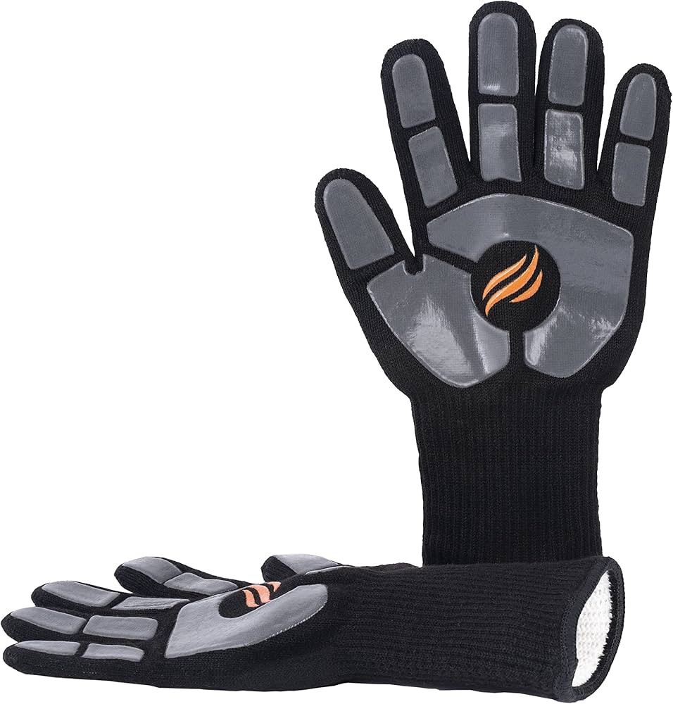 Blackstone 5558 Griddle Gloves with Silicone Palm Pads - Heat Resistant up to 500 Degrees, Easy G... | Amazon (US)
