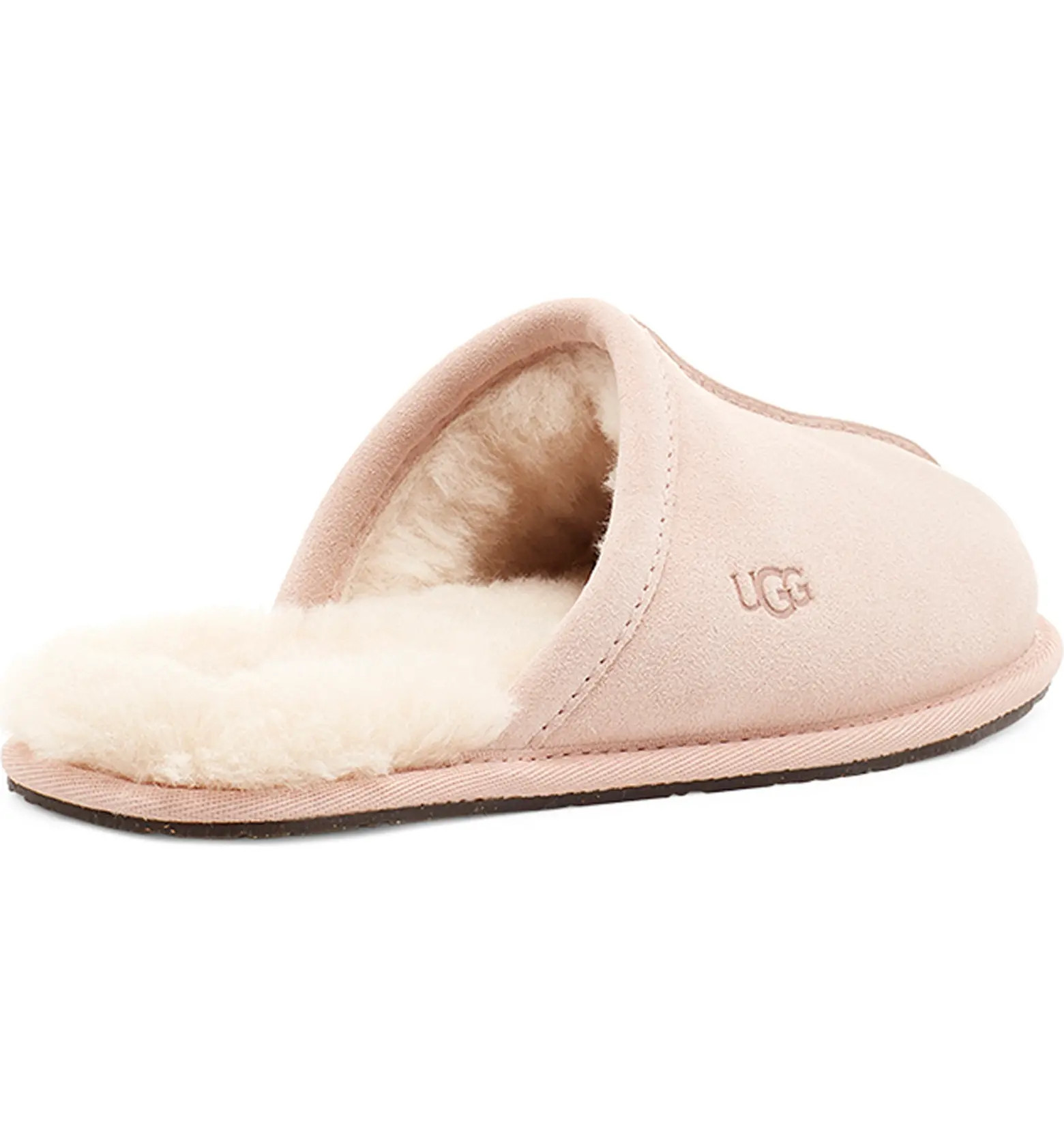 UGG® Pearle Faux Fur Lined Scuff Slipper | Nordstromrack | Nordstrom Rack