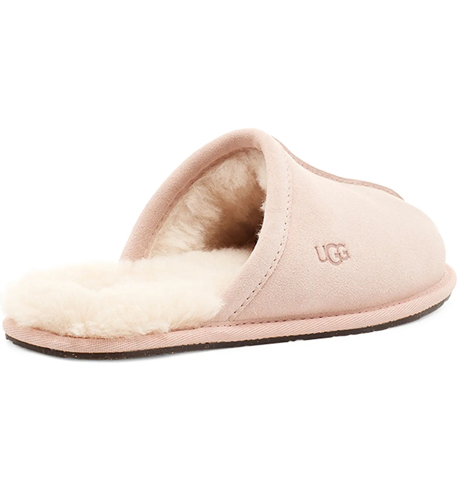 UGG® Pearle Faux Fur Lined Scuff Slipper | Nordstromrack | Nordstrom Rack