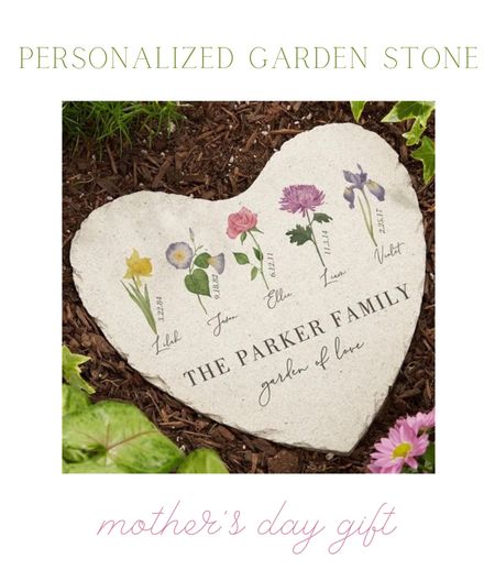 I love this personalized garden stone for a Mother’s Day gift for a grandma or any woman who loves to garden! there’s still time to order for delivery by Mother’s Day!

#LTKSeasonal #LTKFindsUnder50