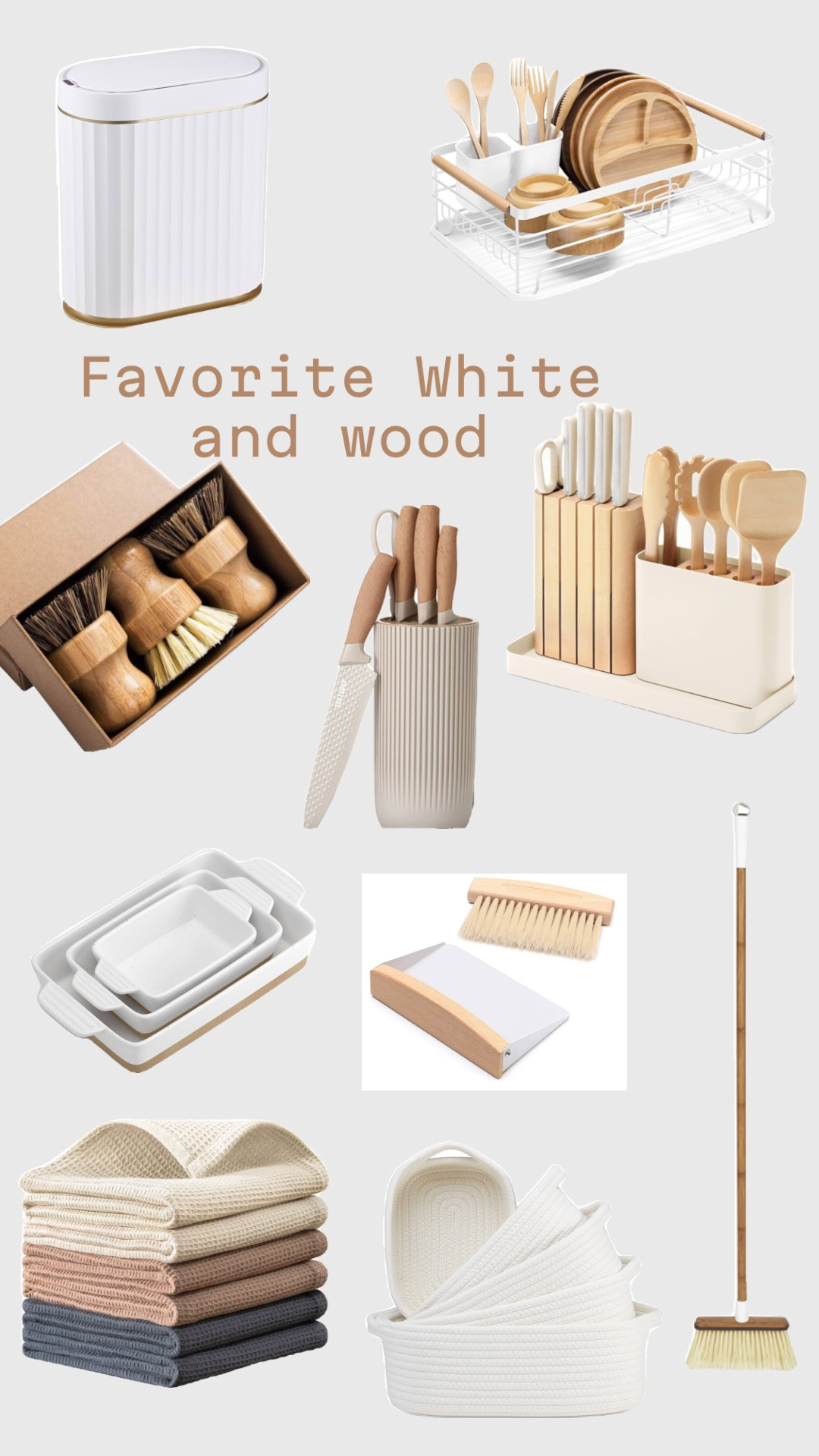 Small Mini Dustpan and Brush Set - Compact Hand Broom with Dustpan Combo Set - Beechwood Table Crumb Sweeper - Portable Metal Dust Pan for Counter Tops, Desk, Cat Litter, Car, Kitchen,Camping etc. | Amazon (US)