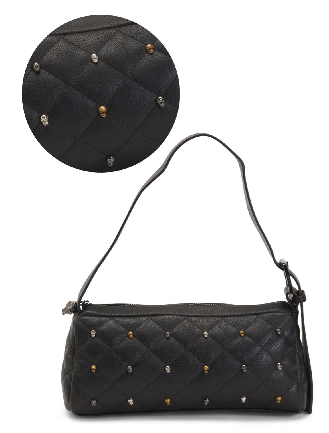 First spooky purse I’ve seen this season. The studs on this Betsy Johnson are little skulls!! This shoulder bag is a must have for all the Halloween girlies

#LTKgrwm #LTKootd #LTKSeasonal