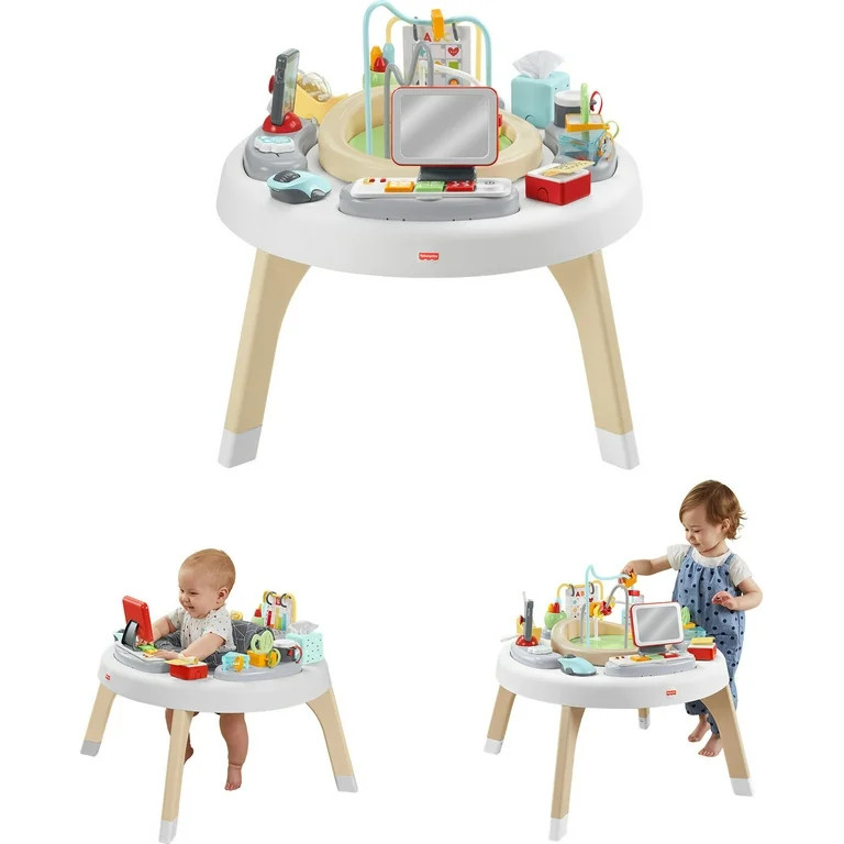 Fisher-Price Learning Toy 2-in-1 like a Boss Infant Activity Center and Toddler Play Table | Walmart (US)