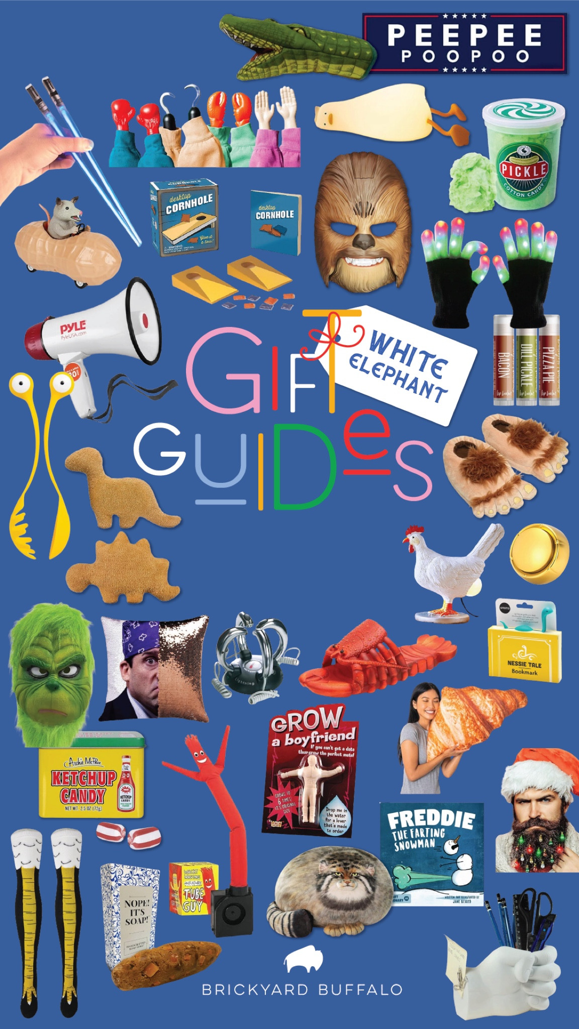 Ready to be the White Elephant hero? Our gift guide features the wackiest and most coveted items that will have everyone vying to steal!. Stir up some friendly chaos at your next holiday gathering! Comment “Elephant” and we will send you the link!

#HolidayLaughs #GagGifts #WhiteElephantExchange

#LTKHoliday #LTKfamily #LTKGiftGuide